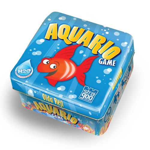 Aquario společenská hra v plechové krabičce