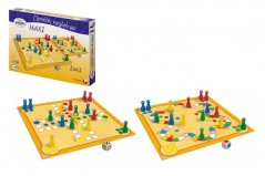 Člověče, nezlob se, maxi 2v1/společenská hra v krabici