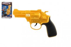 Pistole/revolver na setrvačník plast na kartě