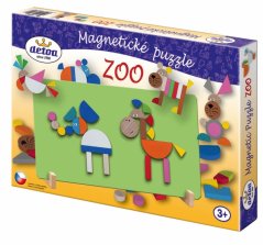 Magnetické puzzle ZOO  v krabici