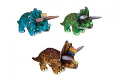Dinosaurus plyš 3 barvy