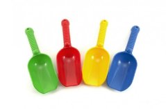 Lopatka kupecká plast 24cm/4barvy/12m+