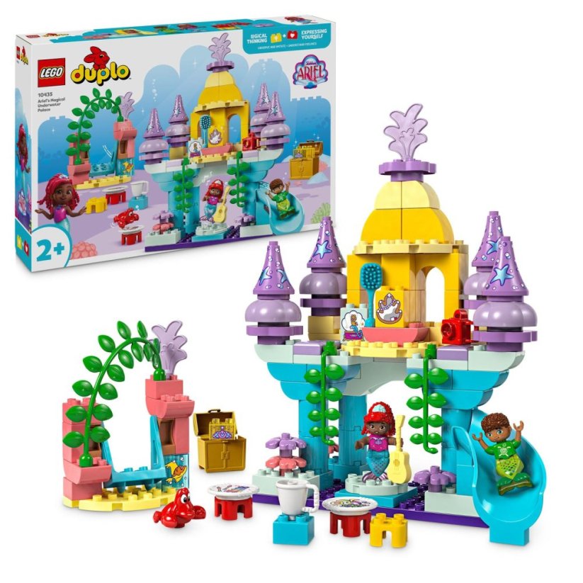 LEGO® Duplo 10435 Arielin kouzelný podmořský palác