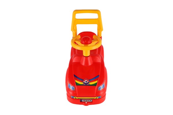 Odrážedlo auto plast 2 barvy v sáčku
