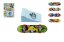 Skateboard prstový s rampou plast 10cm mix barev
