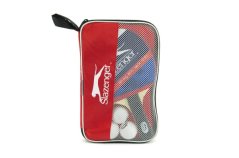 Sada stolní tenis 2pálky + 3 míčky v tašce 26x17cm