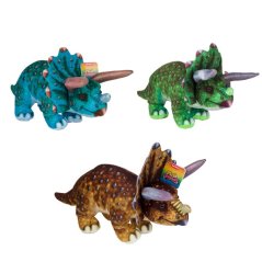 Dinosaurus plyš 3 barvy