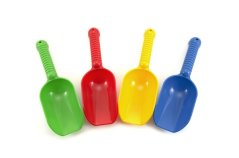 Lopatka kupecká plast 24cm/4barvy/12m+