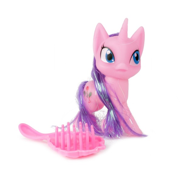 Jednorožec mini česací s hřebenem plast