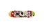 Skateboard prstový s rampou plast 10cm mix barev