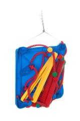 Houpačka plast 35x34cm modrá nosnost 40kg