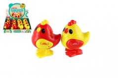 Kuřátko na natažení plast 7x9cm/2barvy/12ks v DBX