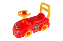 Odrážedlo auto plast 2 barvy v sáčku