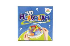 Hlavolam edukační koule 100kroků plast 12cm v krabici