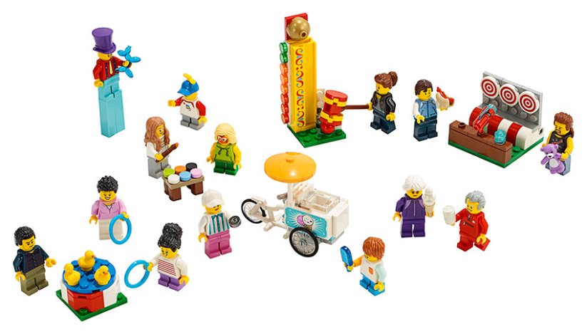 LEGO® City 60234 Sada postav - Zábavná pouť