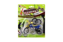 Motorka prstová s doplňky kov/plast 12cm