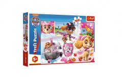 Puzzle Tlapková patrola v krabici