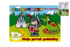 Moje první pohádky/omalovánky pro nejmenší