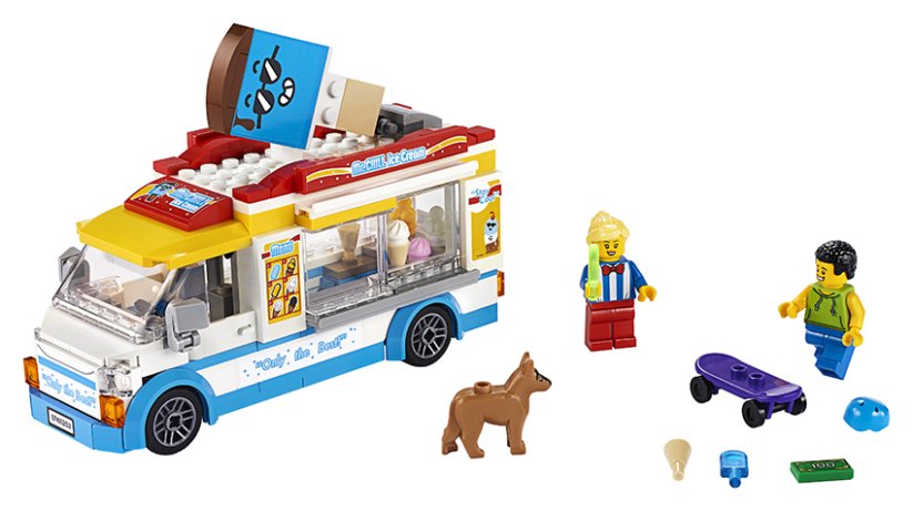 LEGO® City 60253 Zmrzlinářské auto