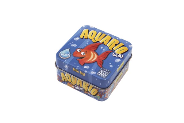 Aquario společenská hra v plechové krabičce