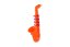 Saxofon plast 24cm 2barvy v sáčku