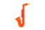 Saxofon plast 24cm 2barvy v sáčku