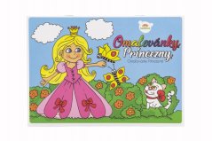 Princezny/omalovánky pro nejmenší